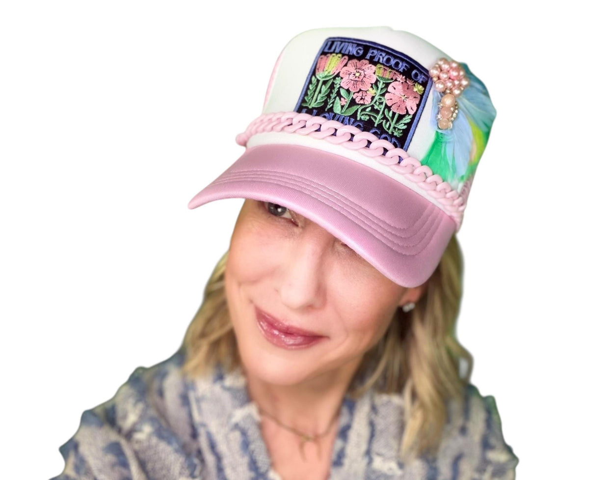 Positively Radiant | “LIVING PROOF” | Spiritual Trucker Hat