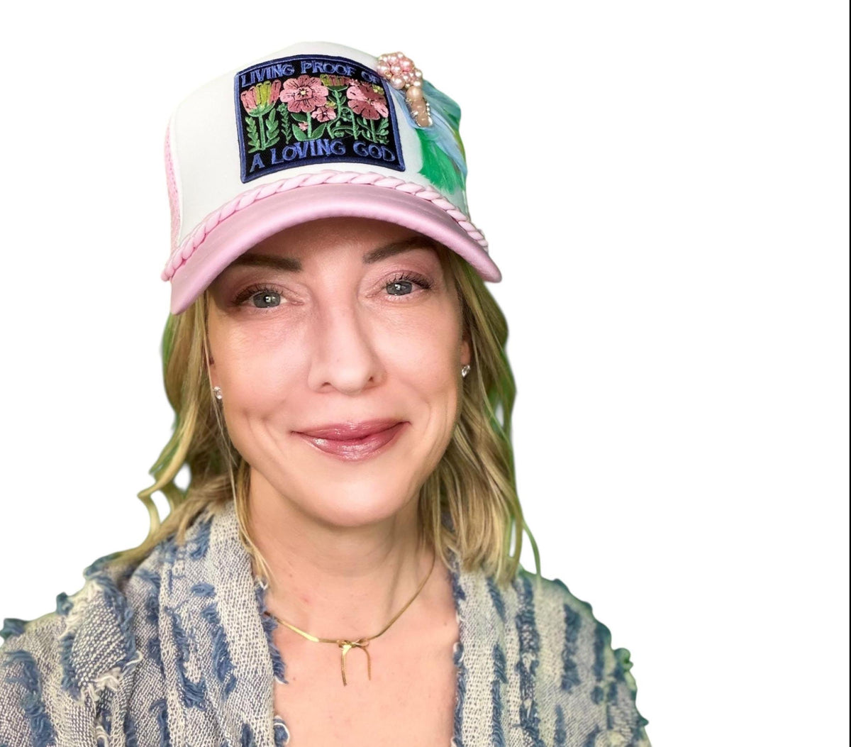 Positively Radiant | “LIVING PROOF” | Spiritual Trucker Hat