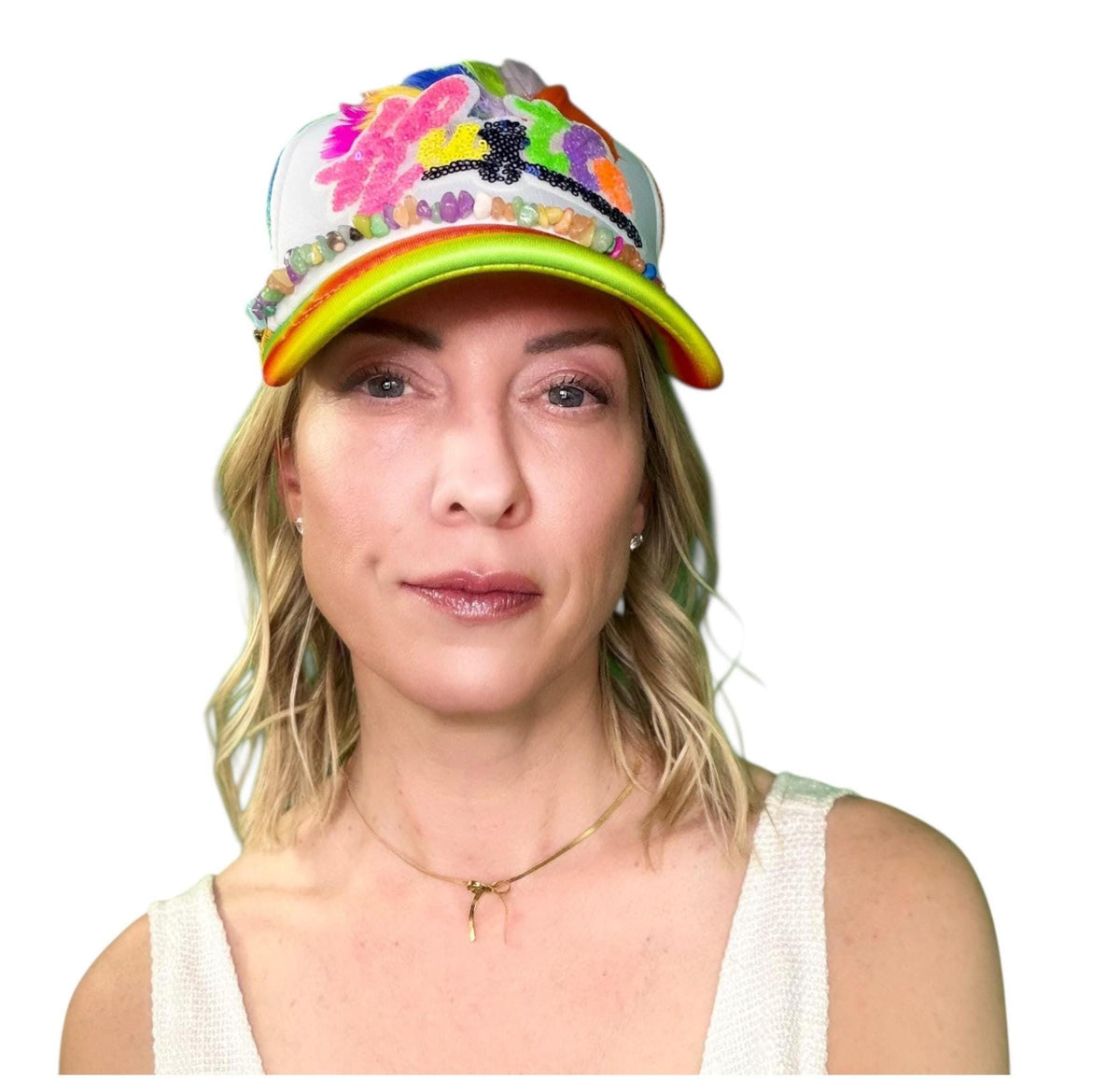 NEON STARS | “HUSTLE” | TRUCKER HAT