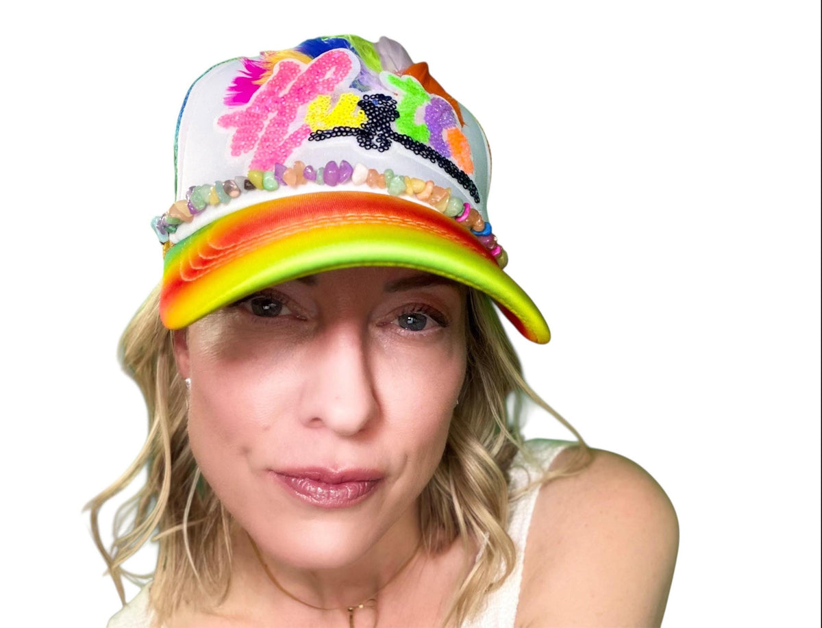 NEON STARS | “HUSTLE” | TRUCKER HAT