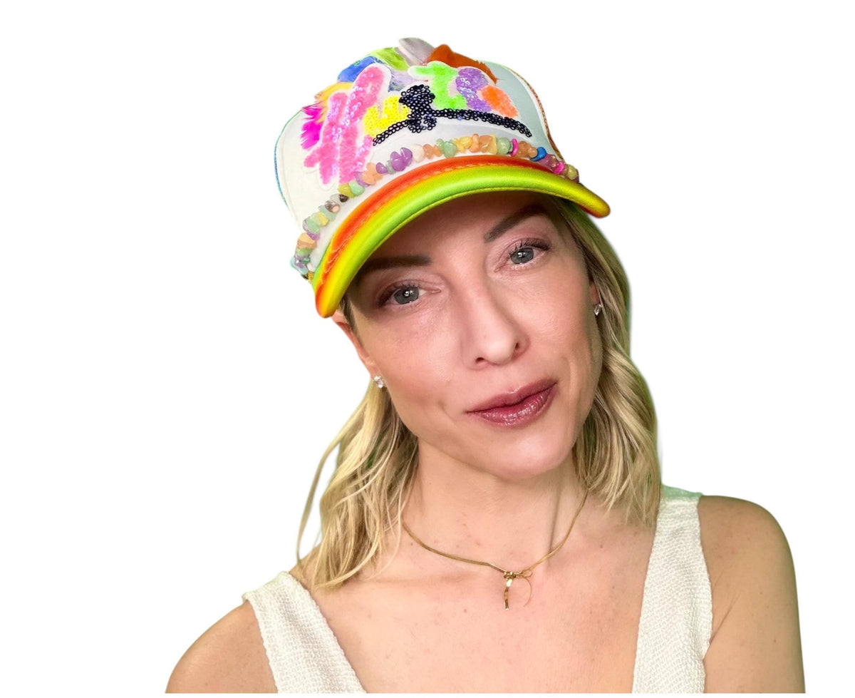 NEON STARS | “HUSTLE” | TRUCKER HAT