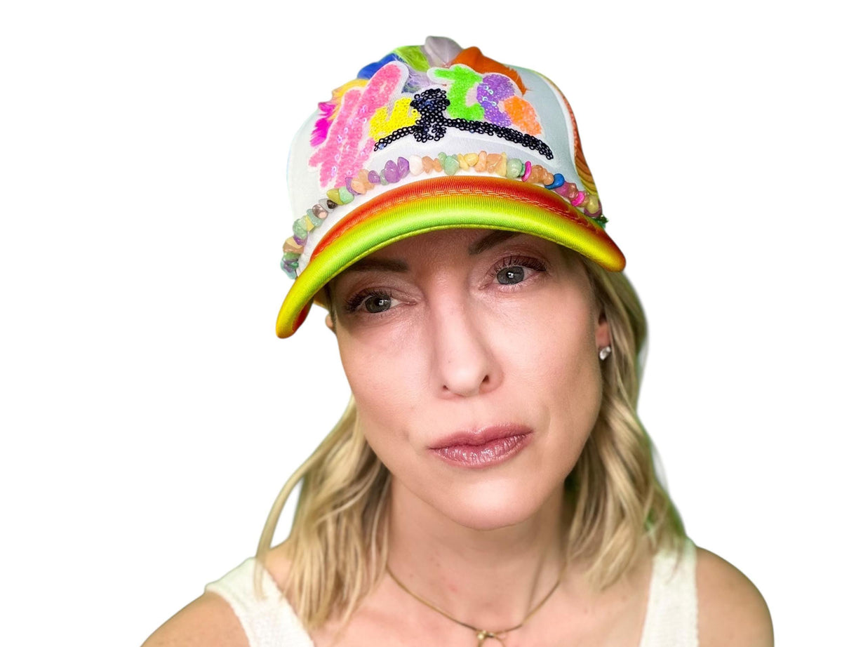 NEON STARS | “HUSTLE” | TRUCKER HAT