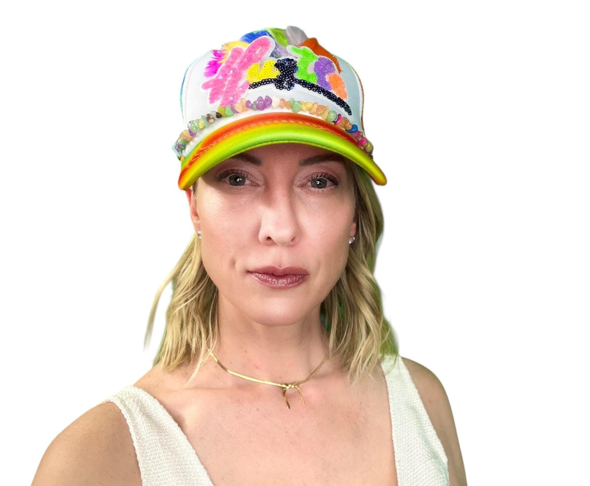 NEON STARS | “HUSTLE” | TRUCKER HAT