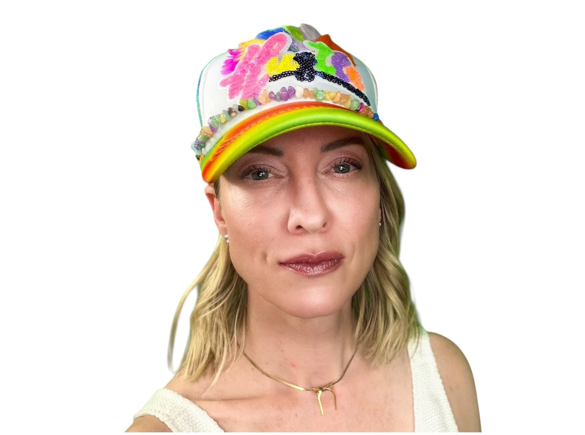 NEON STARS | “HUSTLE” | TRUCKER HAT