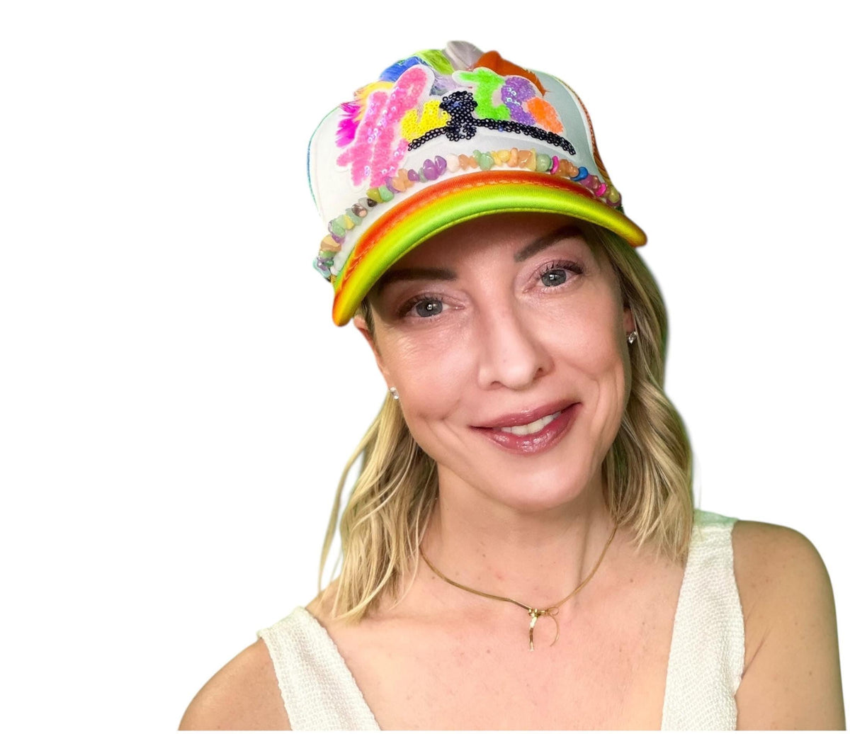 NEON STARS | “HUSTLE” | TRUCKER HAT
