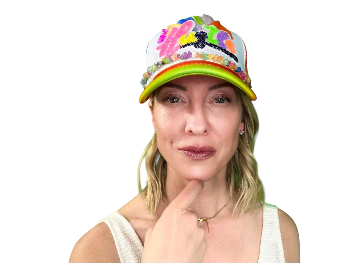 NEON STARS | “HUSTLE” | TRUCKER HAT