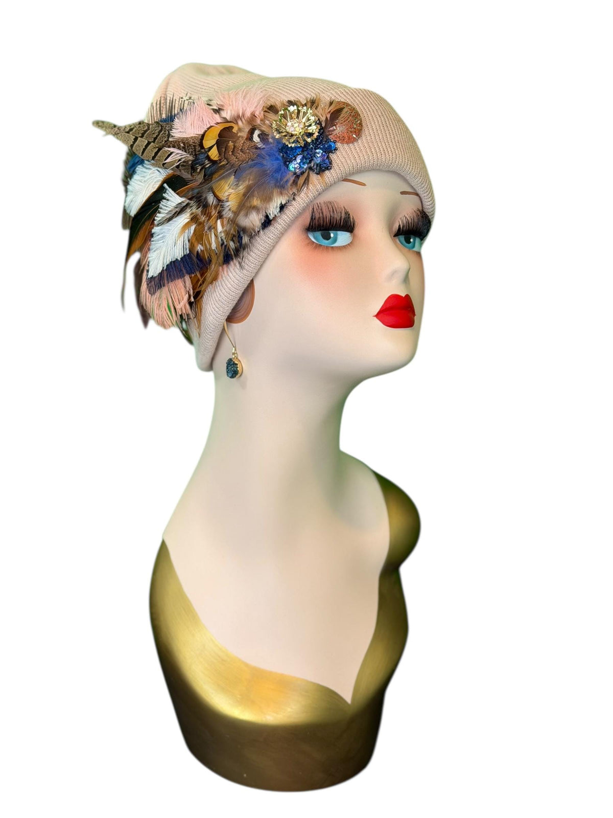 Prestigious Hunter | hand-embellished beanie