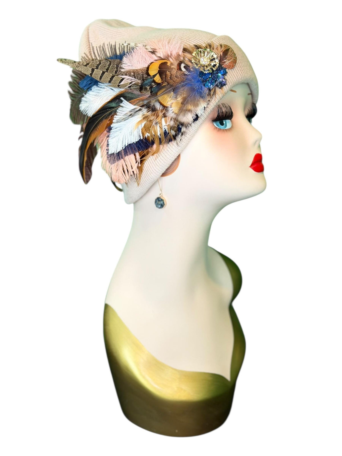 Prestigious Hunter | hand-embellished beanie