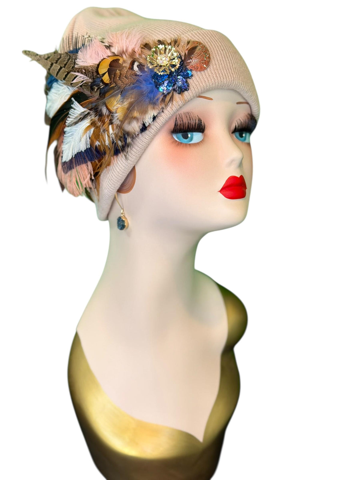 Prestigious Hunter | hand-embellished beanie