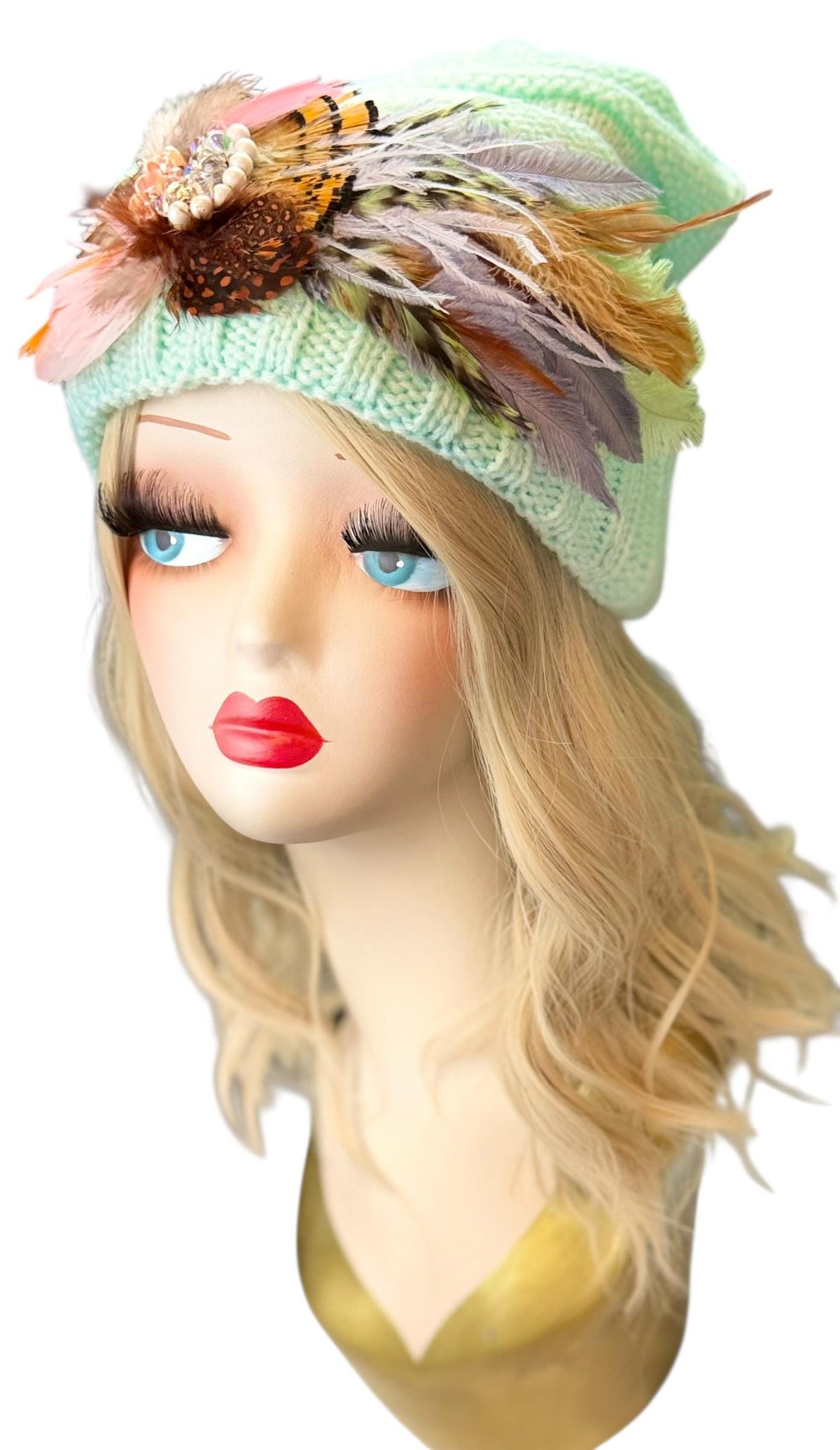 Mint and Honey Season - Luxury Ski Lodge Accessory - Refined Elegance Winter Attire