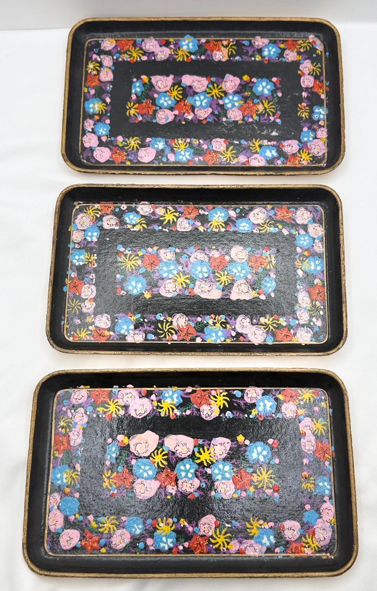 Vintage Alcohol Proof Paper Mache Tray - Made in Japan - MCM
