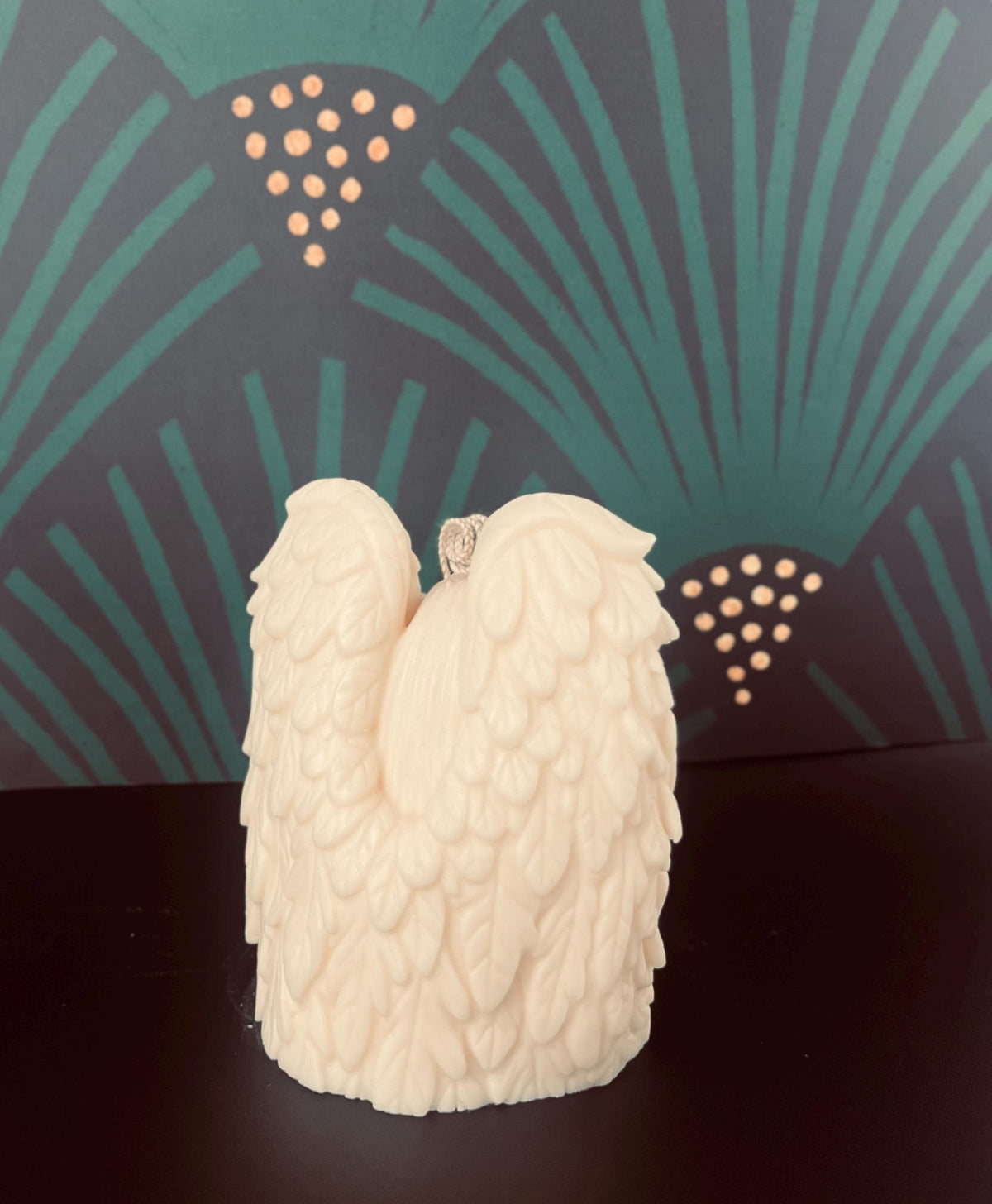 Held in Grace Angel Candle | Sculptural Ivory Candle | Handmade Gift