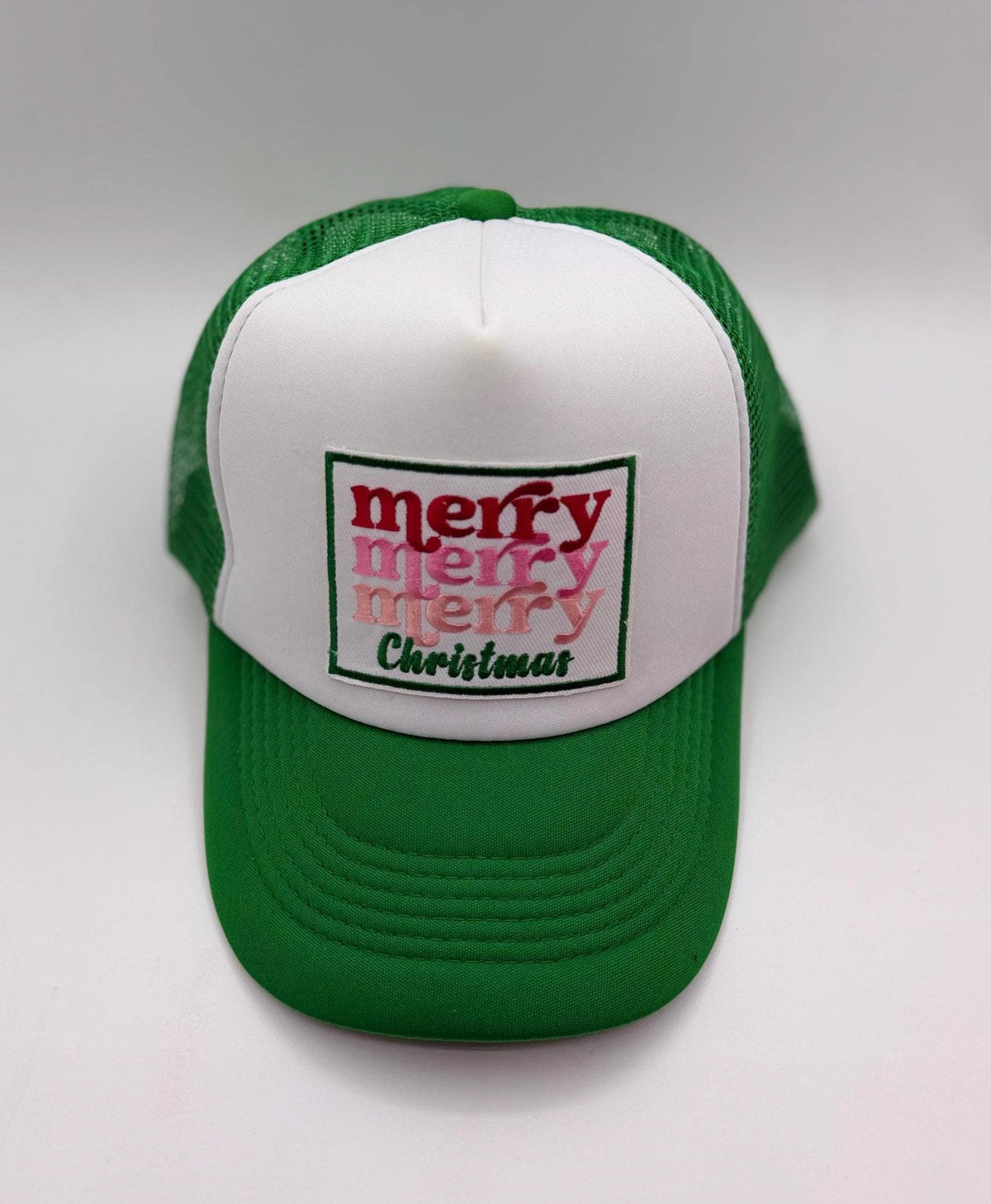 Holiday Patch Trucker Hats | Christmas Graphic Hats | Choose Your Design