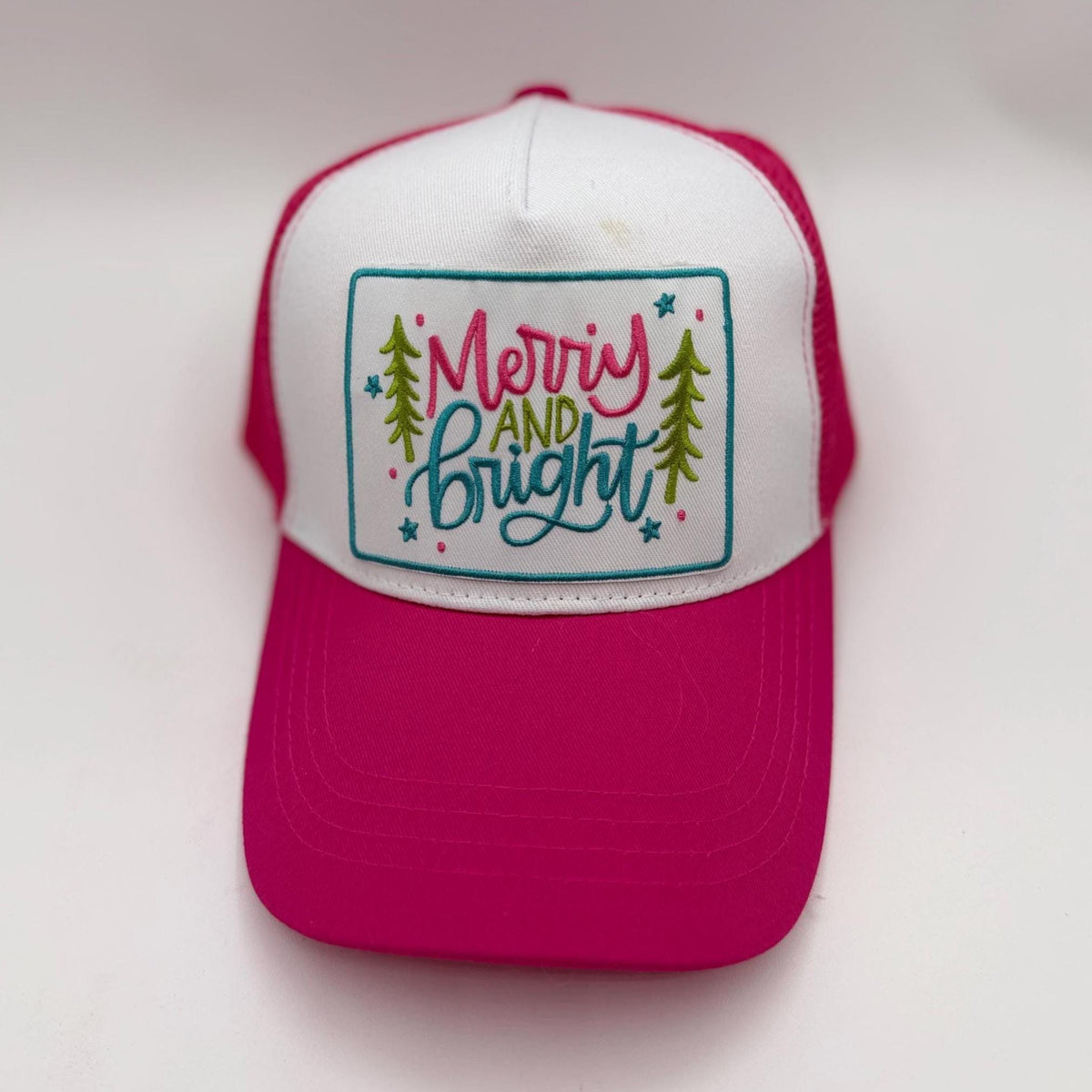 Holiday Patch Trucker Hats | Christmas Graphic Hats | Choose Your Design