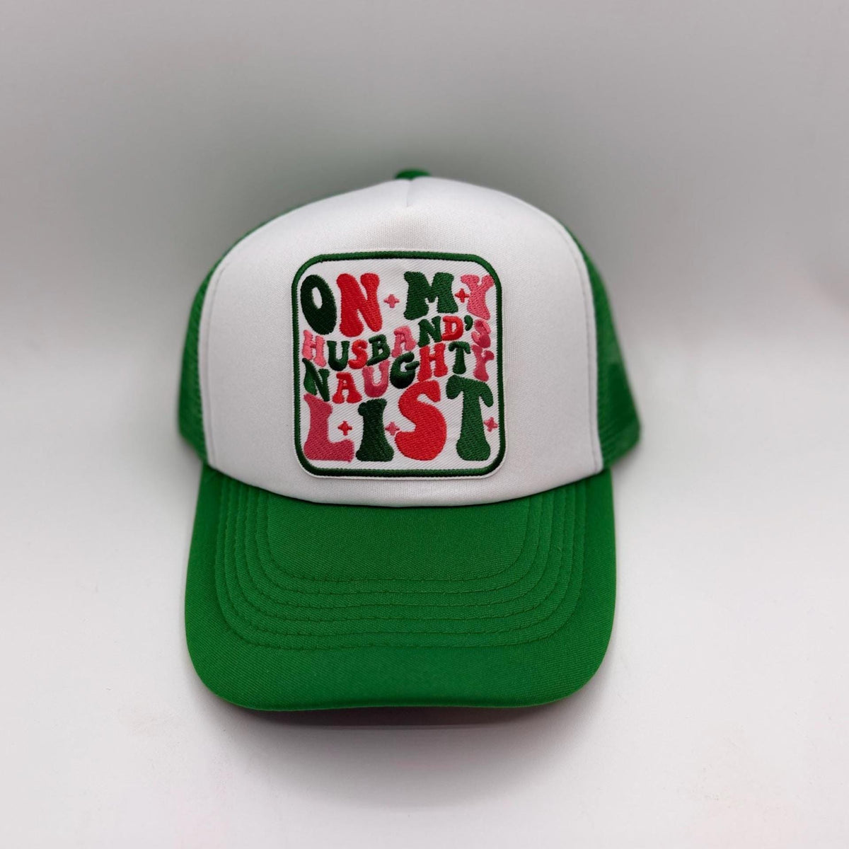 Holiday Patch Trucker Hats | Christmas Graphic Hats | Choose Your Design