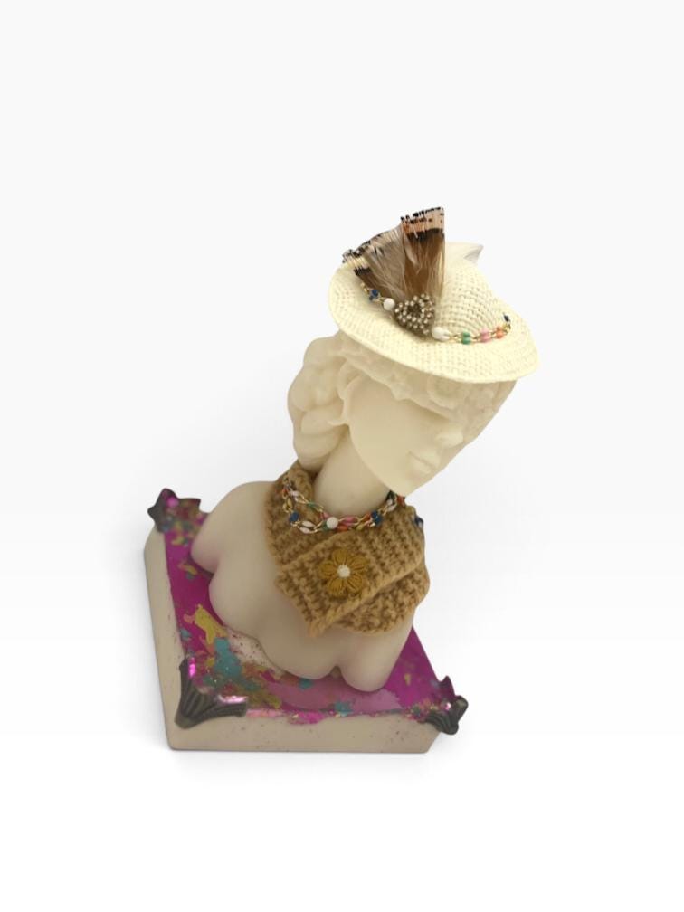 Woman of Intention Sculptural Candle | Handmade Keepsake for New Beginnings