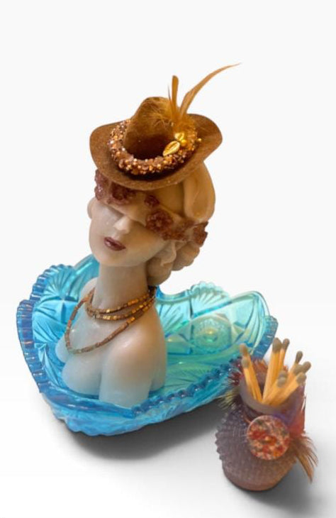 Woman of Intention Sculptural Candle | Handmade Keepsake for New Beginnings