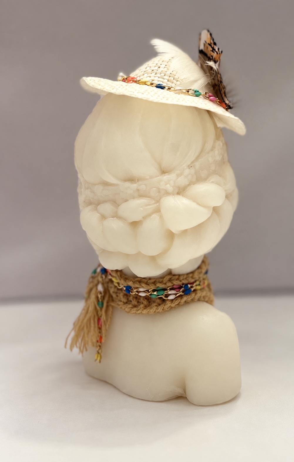 Woman of Intention Sculptural Candle | Handmade Keepsake for New Beginnings