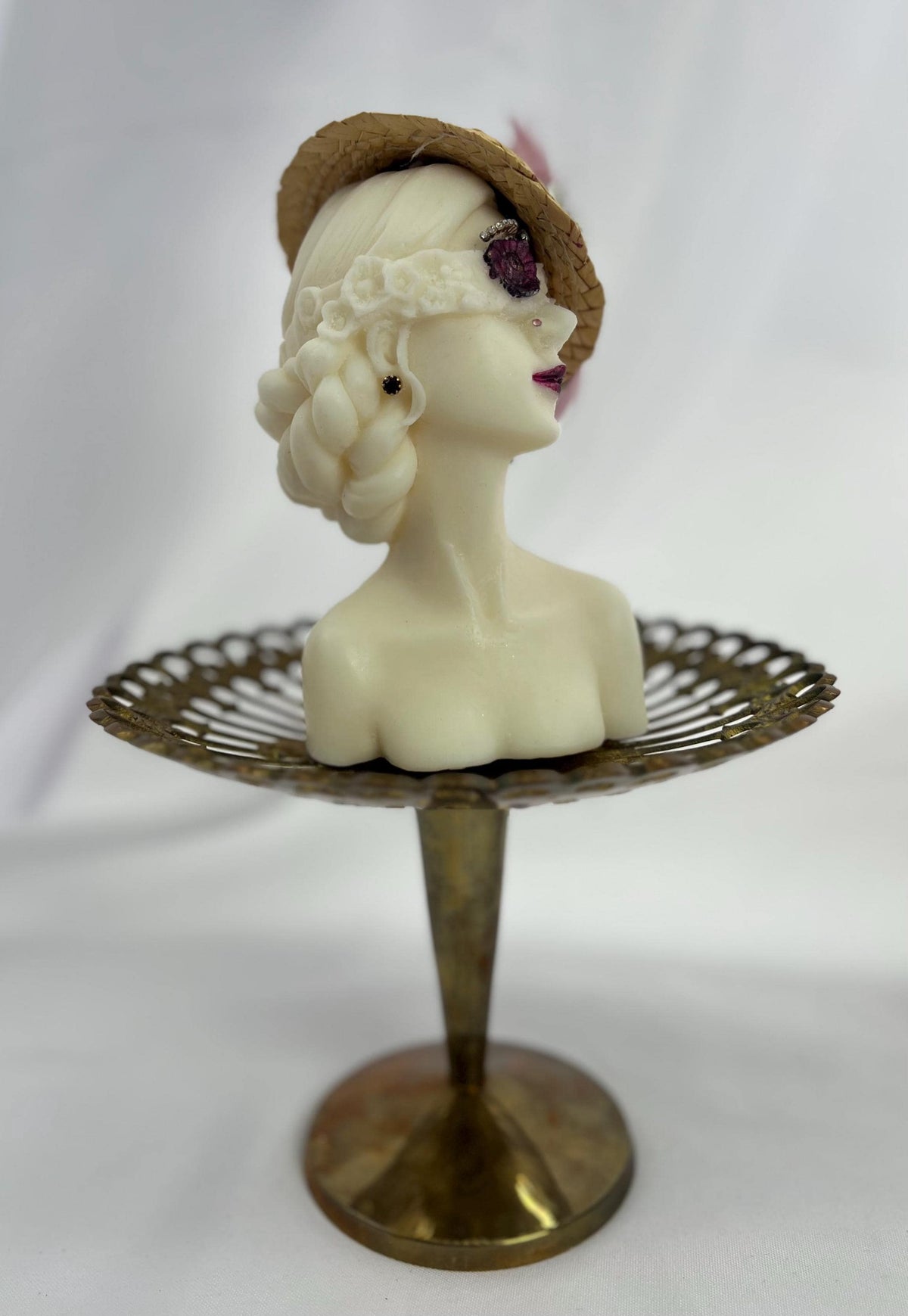 Woman of Intention Sculptural Candle | Handmade Keepsake for New Beginnings