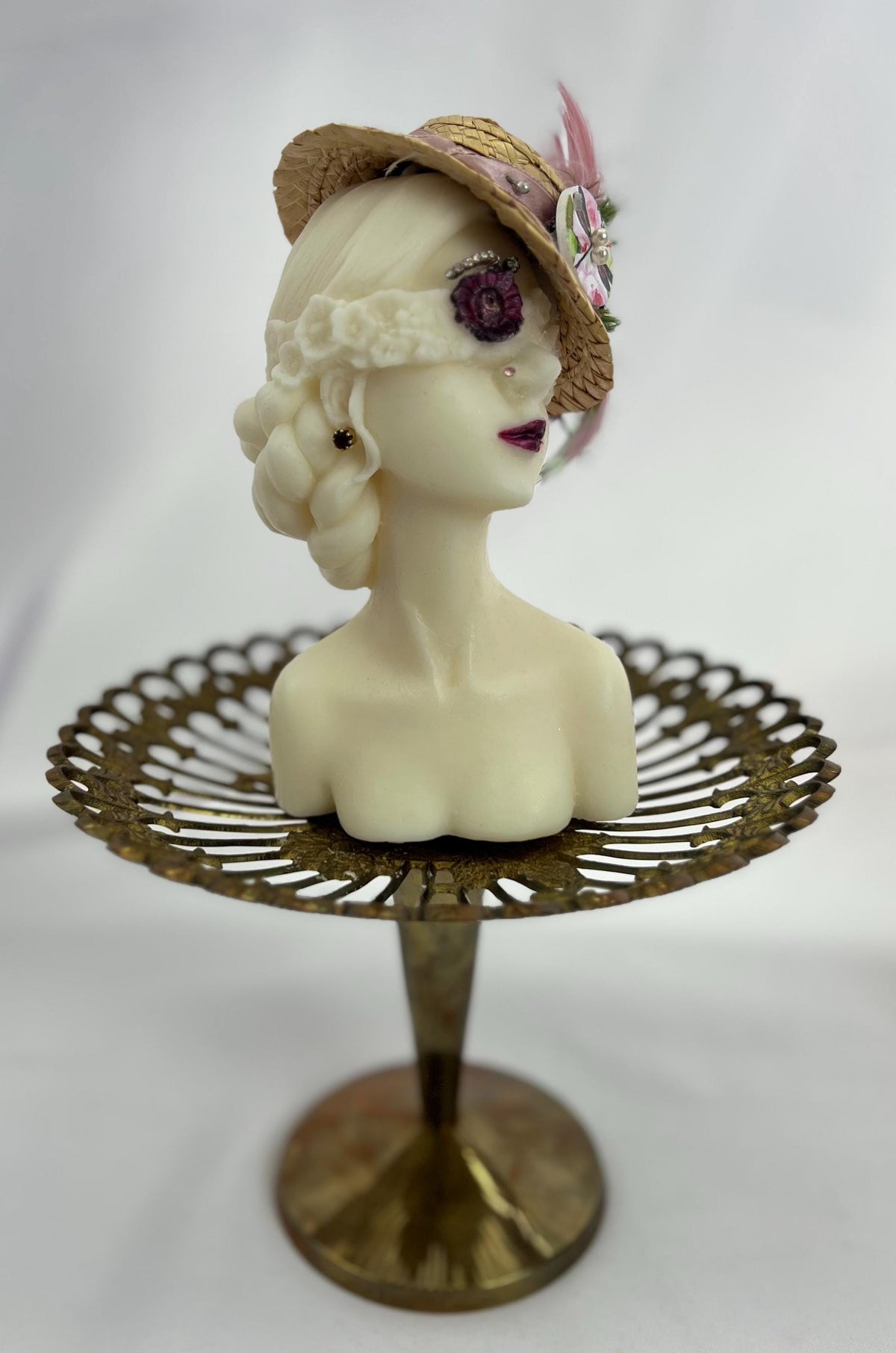 Woman of Intention Sculptural Candle | Handmade Keepsake for New Beginnings