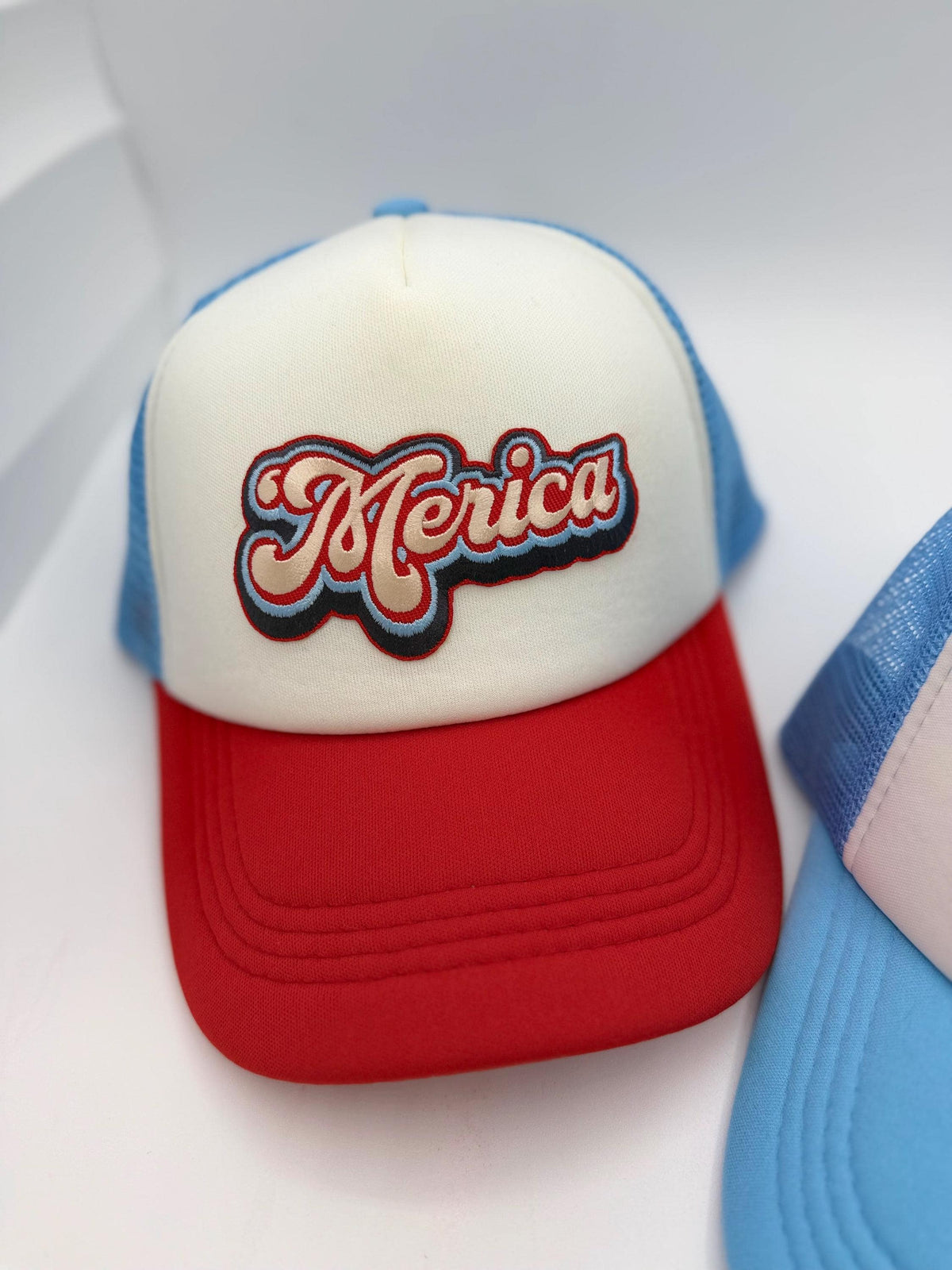 Merica Patch Trucker Hats | Graphic Hats | Choose Your Design