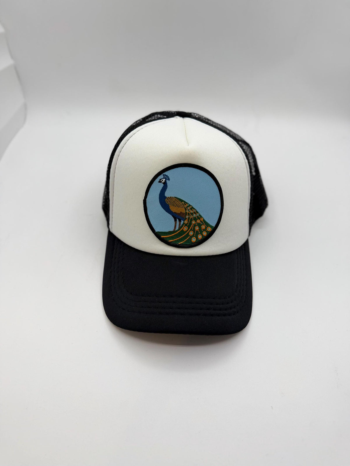 Peacock Patch Trucker Hats | Graphic Hats | Choose Your Design