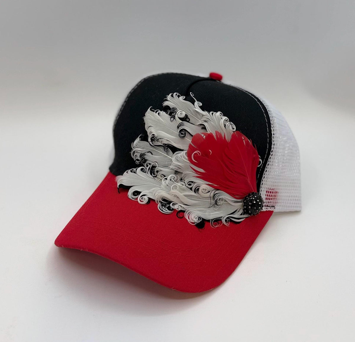 Artisan Design - Avant Garde Style - Embellished Statement Trucker Hat