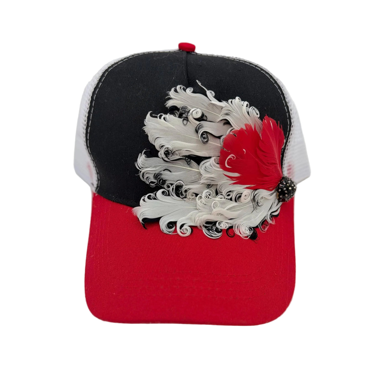 Artisan Design - Avant Garde Style - Embellished Statement Trucker Hat