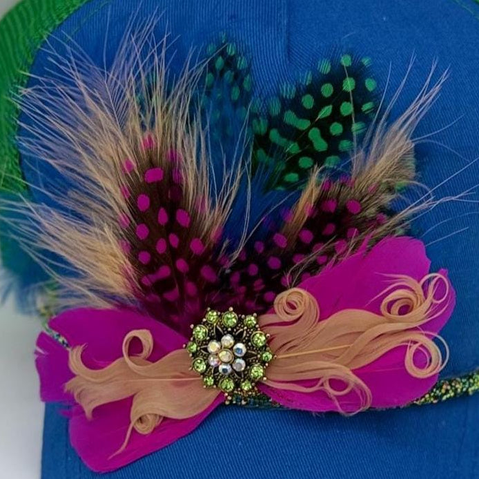 Artisan Design - Avant Garde Style - Embellished Statement Trucker Hat