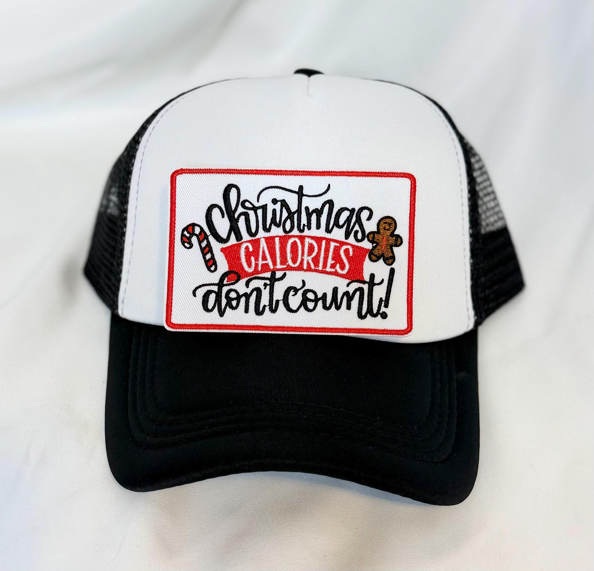 Holiday Patch Trucker Hats | Christmas Graphic Hats | Choose Your Design