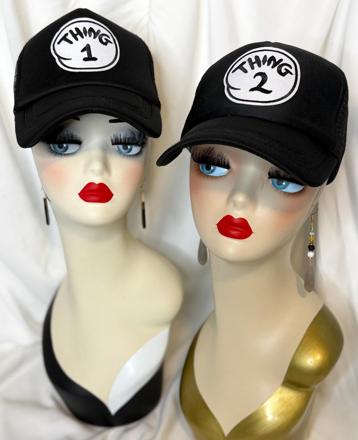 Halloween Patch Trucker Hat | Spooky Season Mesh Cap | Choose Your Style