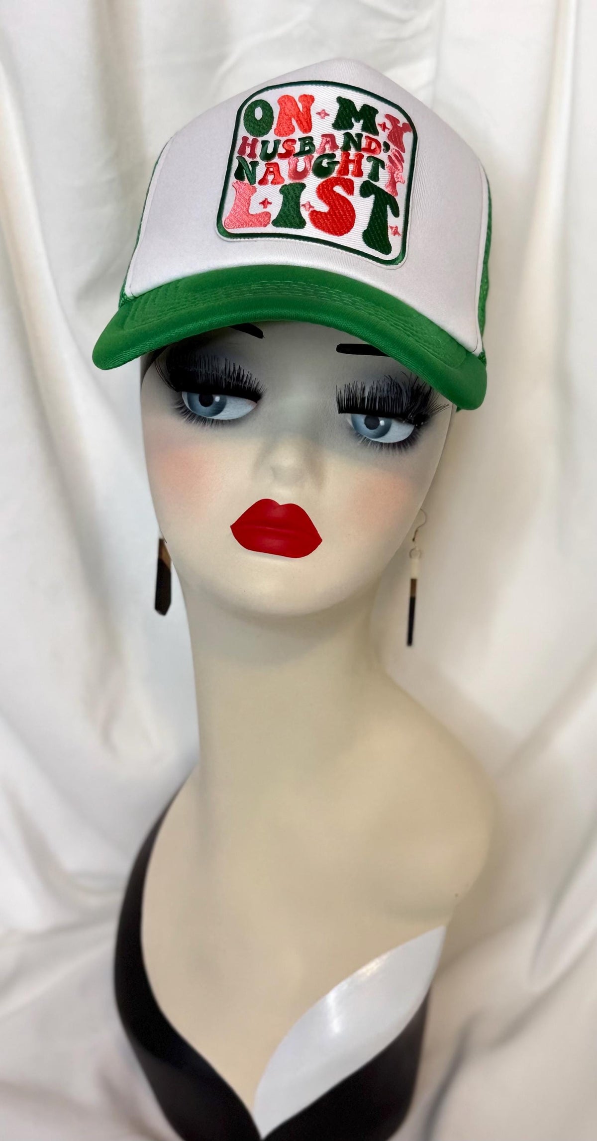 Holiday Patch Trucker Hats | Christmas Graphic Hats | Choose Your Design