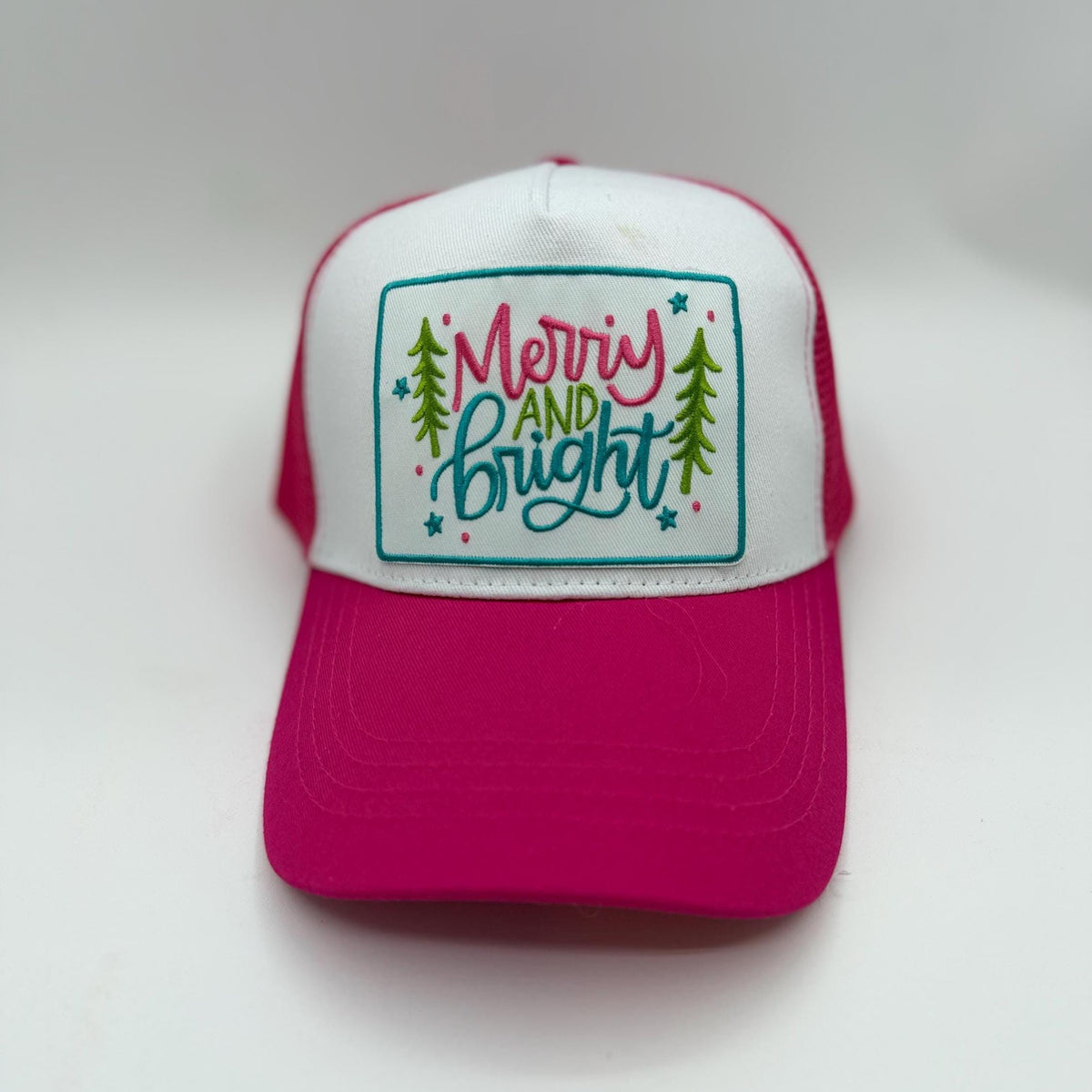 Holiday Patch Trucker Hats | Christmas Graphic Hats | Choose Your Design