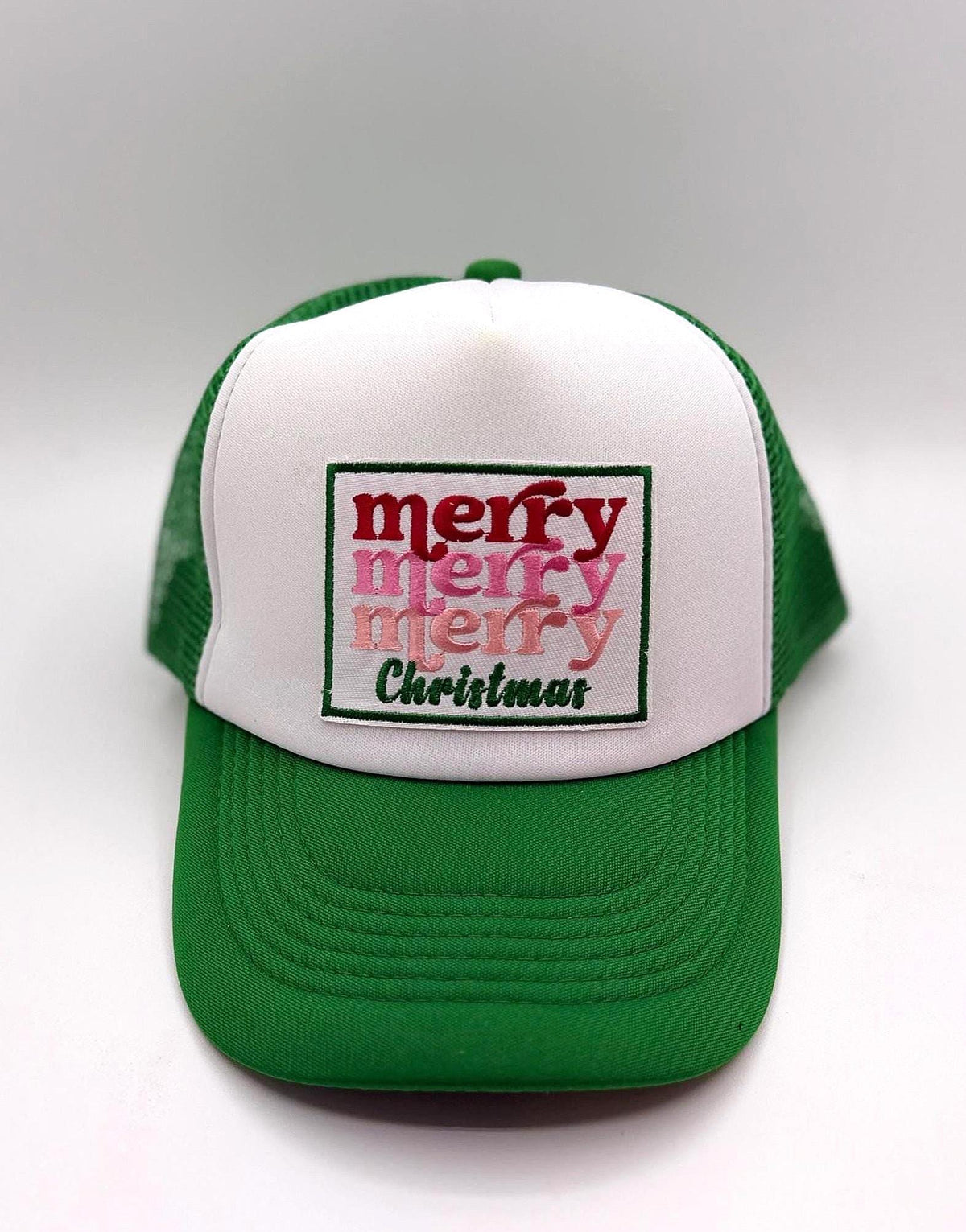 Holiday Patch Trucker Hats | Christmas Graphic Hats | Choose Your Design