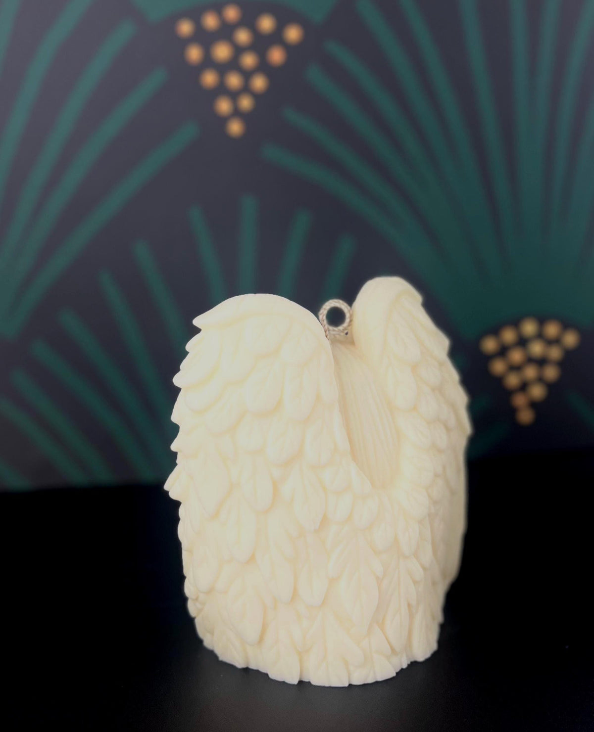 Held in Grace Angel Candle | Sculptural Ivory Candle | Handmade Gift