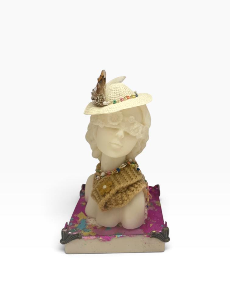 Woman of Intention Sculptural Candle | Handmade Keepsake for New Beginnings