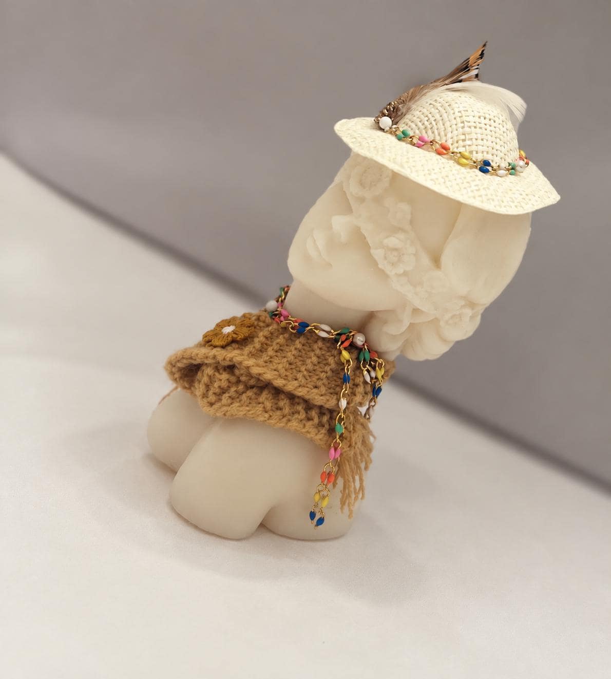 Woman of Intention Sculptural Candle | Handmade Keepsake for New Beginnings