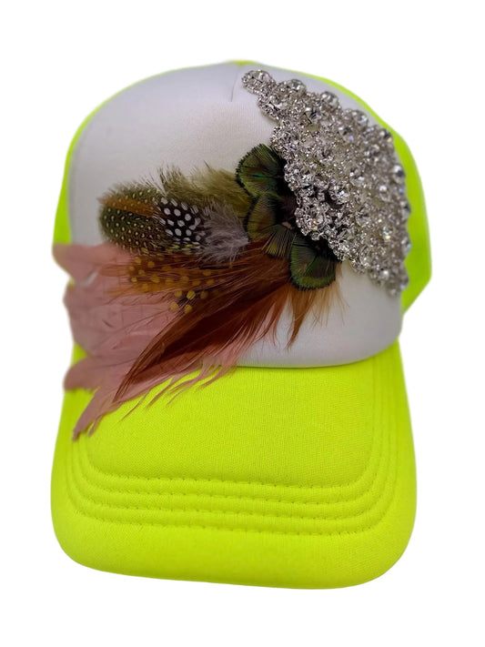 Artisan Design - Avant Garde Style - Embellished Statement Trucker Hat
