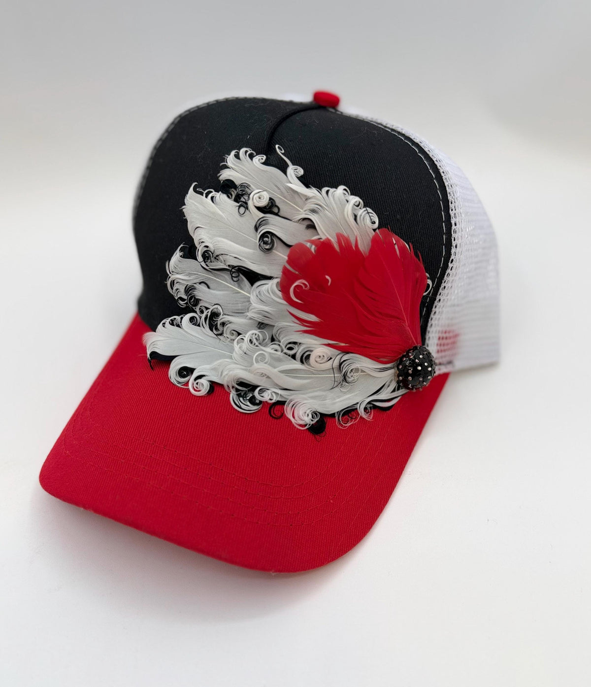 Artisan Design - Avant Garde Style - Embellished Statement Trucker Hat