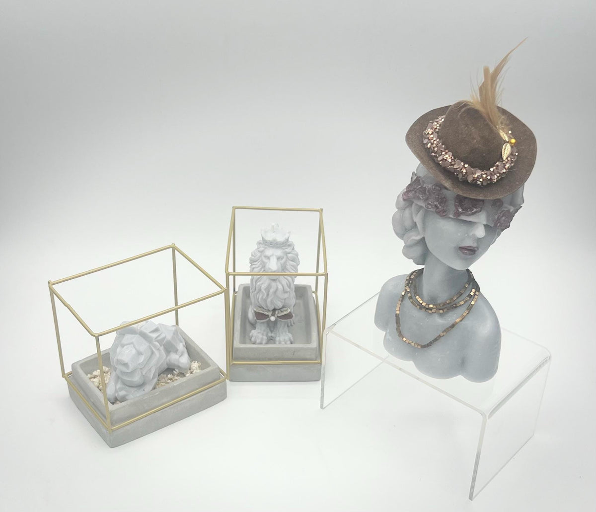 Woman of Intention Sculptural Candle | Handmade Keepsake for New Beginnings