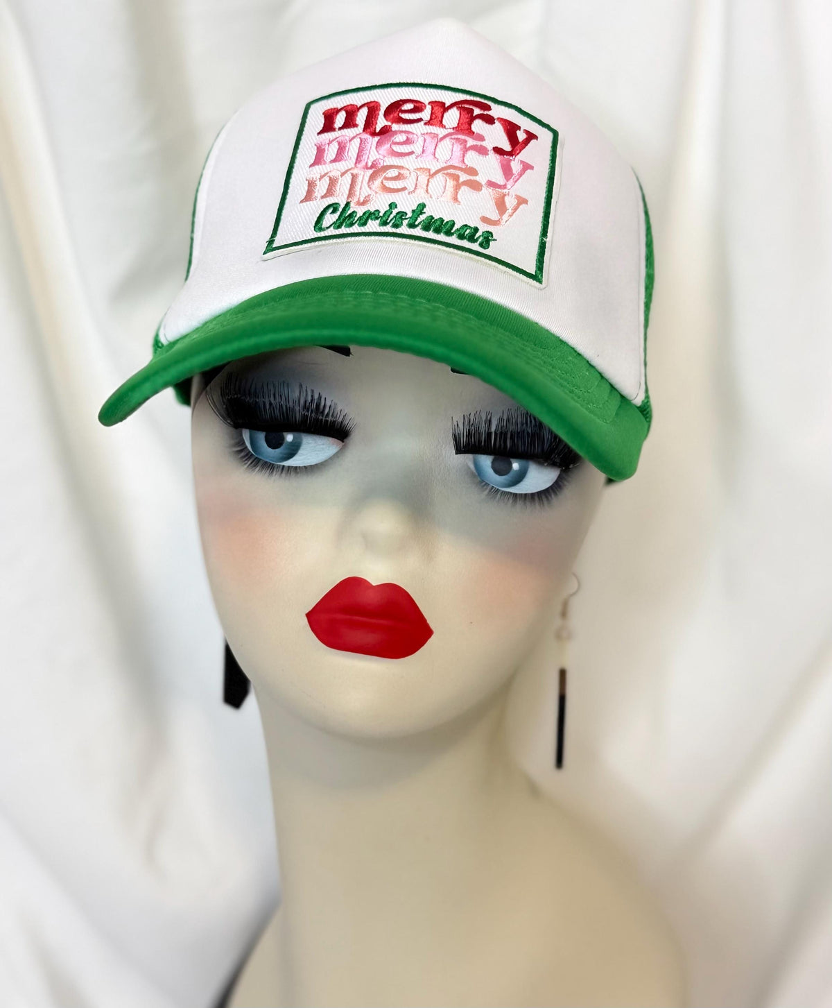 Holiday Patch Trucker Hats | Christmas Graphic Hats | Choose Your Design