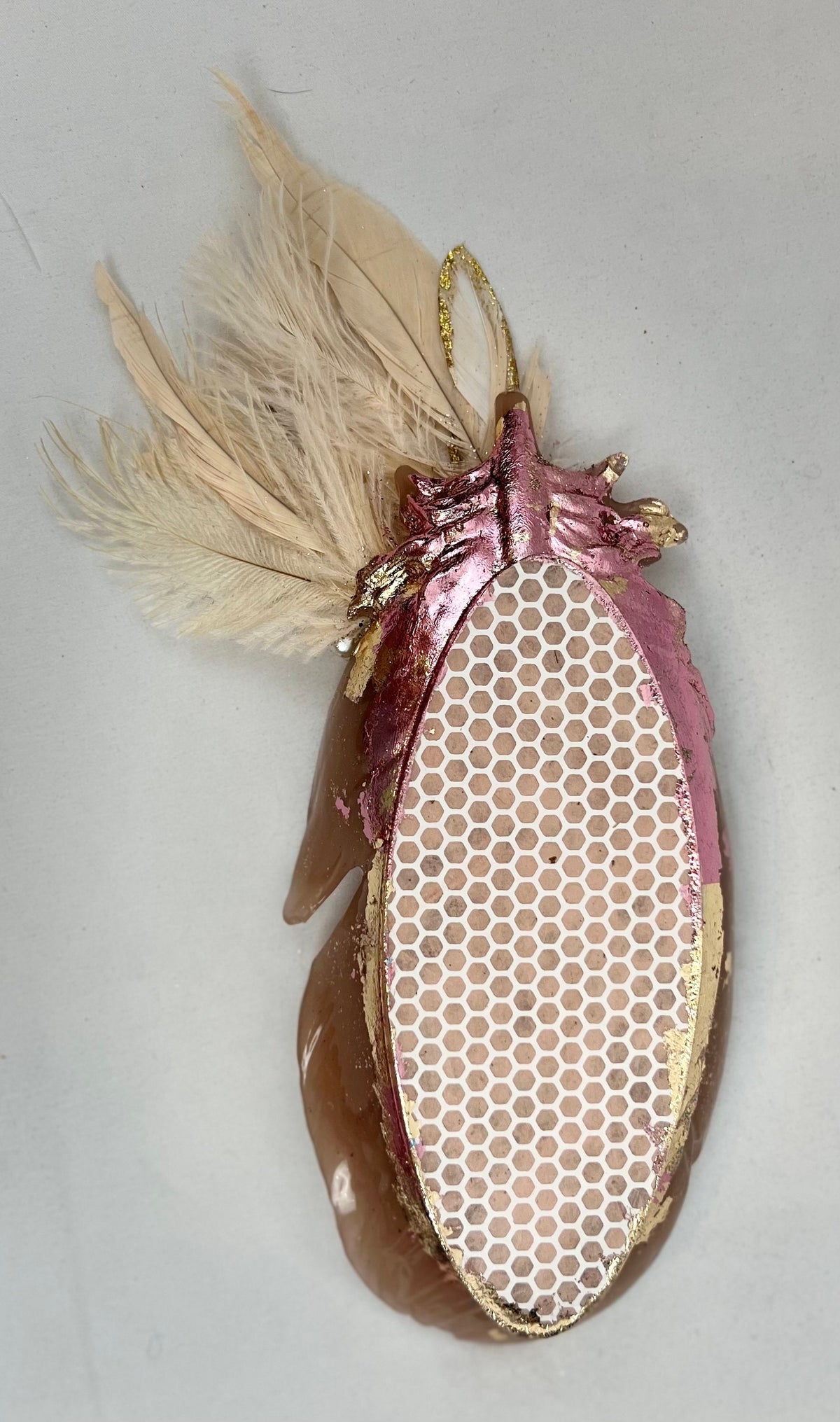 PEACOCK TRINKET DISH | HUNTER GREEN